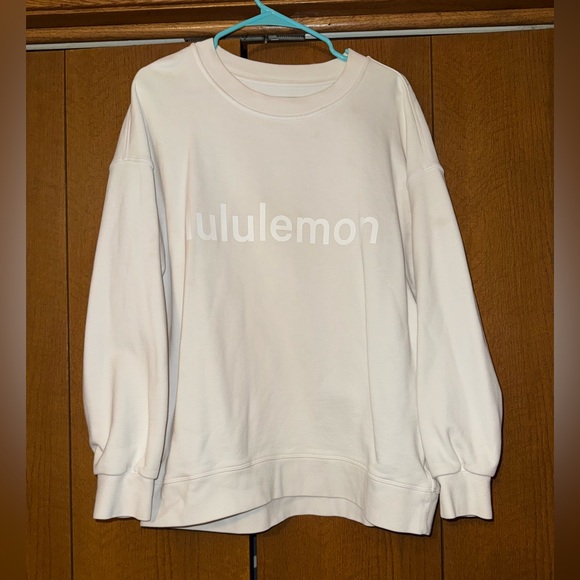 lululemon athletica Tops - Lululemon white crewneck